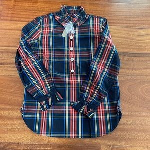 NWT Jcrew tartan top